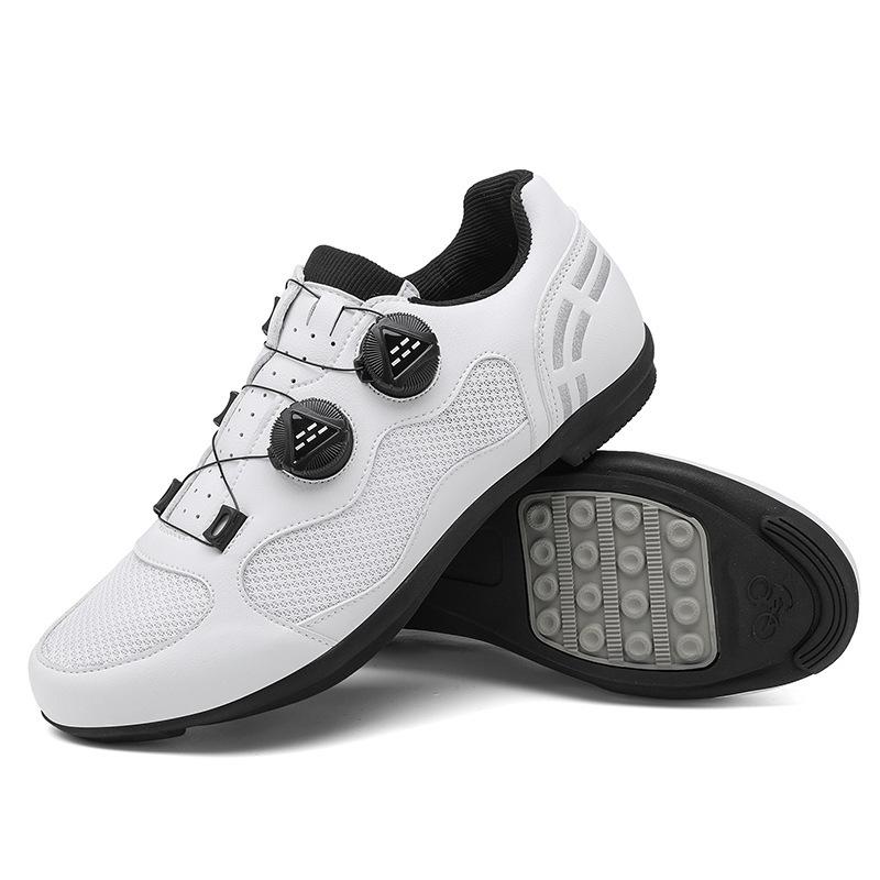 Breathable bicycle shoes cycling shoes men's and women's road bike lock shoes mountain power shoes breathable cycling shoes