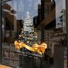 PVC Christmas Window Sticker Static Cling Holiday Window Sticker  Christmas Decorating