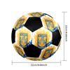 Tigres UANL Indoor Soccer Ball Colorful Machine Stitched PVC Size 5 Team Training Competition Ready Durable High-Bounce Cool Sports Gift