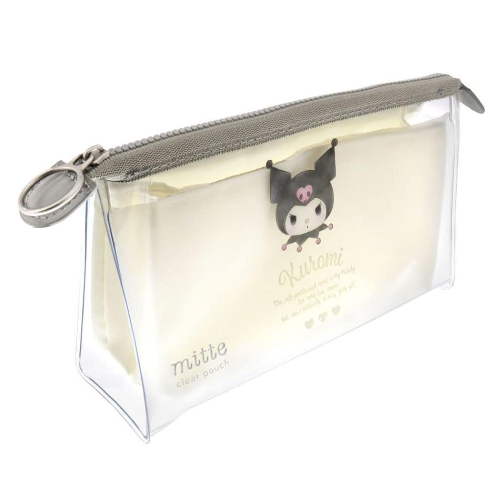 Sunstar Stationery Sanrio Clear Pouch Mitte Mitte Machi Kuromi Black S2318415
