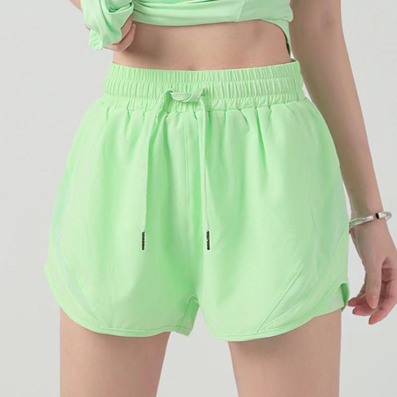 Women's Quick-Dry High-Waisted Fitness Yoga Shorts for Autumn