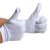 2Pairs White Gloves Tuxedo Formal Uniform Cotton Gloves Men Women Breathable Full Finger for Guard Band Butler Costume Gloves