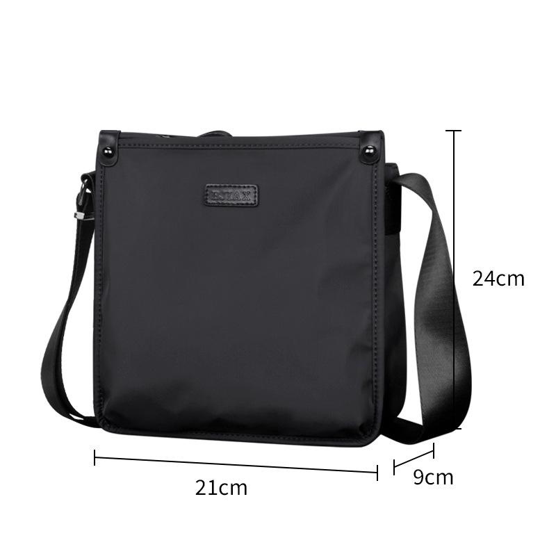 Baojiaxi Мужская водонепроницаемая сумка через плечо из ткани Оксфорд - повседневный рюкзак и сумка-мессенджер 