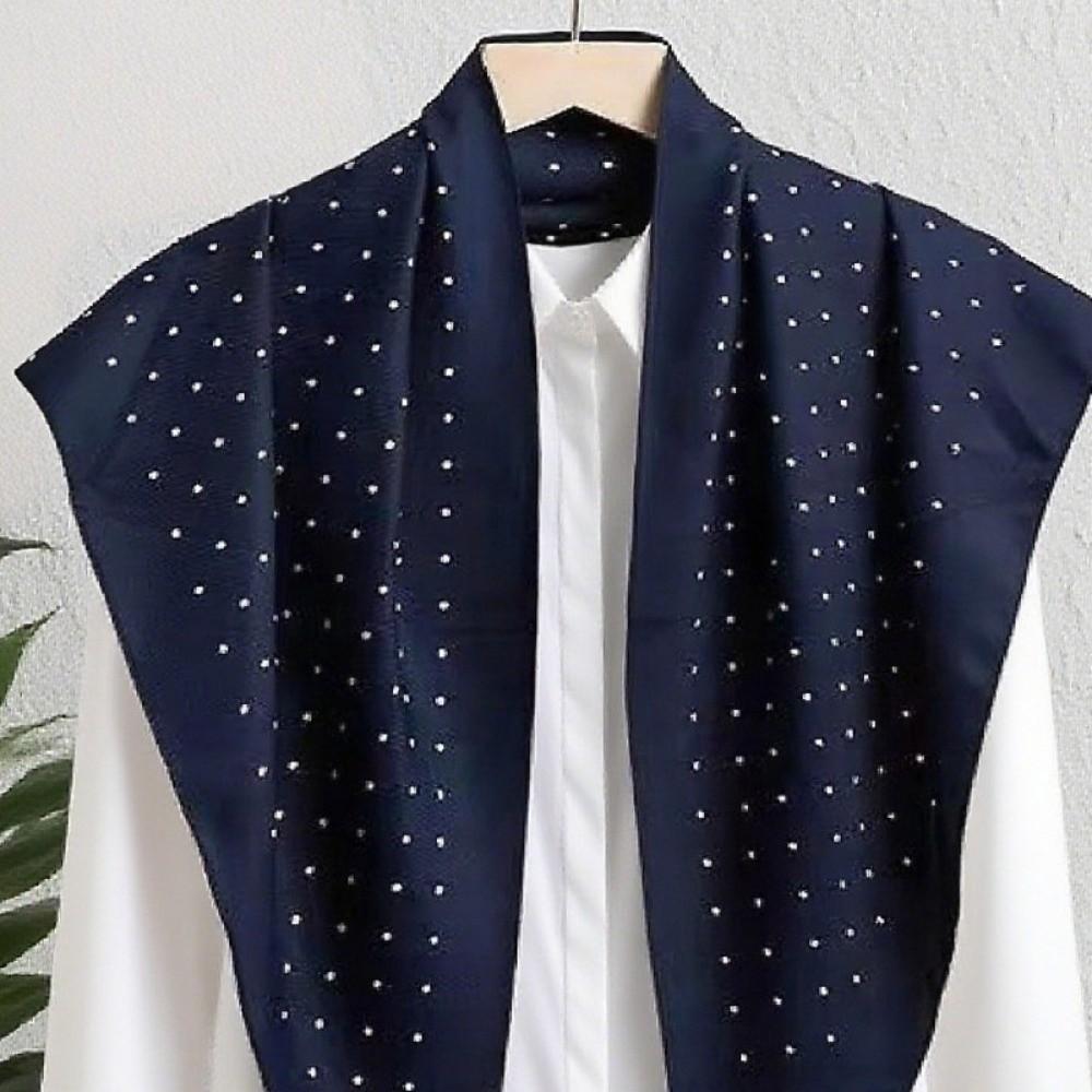 Polyester Polka Dot Head Scarf Elegent Jeans Waist Belt Fashionable Bandana  Office Style