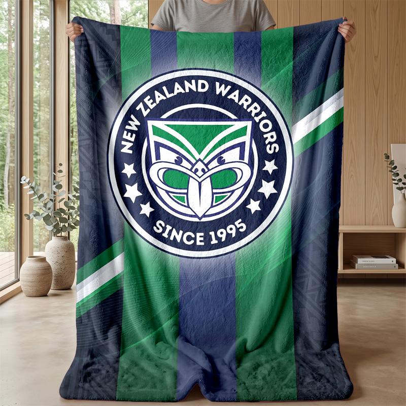 Wigan Warriors Flannel Fleece Blanket Cozy Warm Throw Blanket For Couch Bed Travel All Season Use