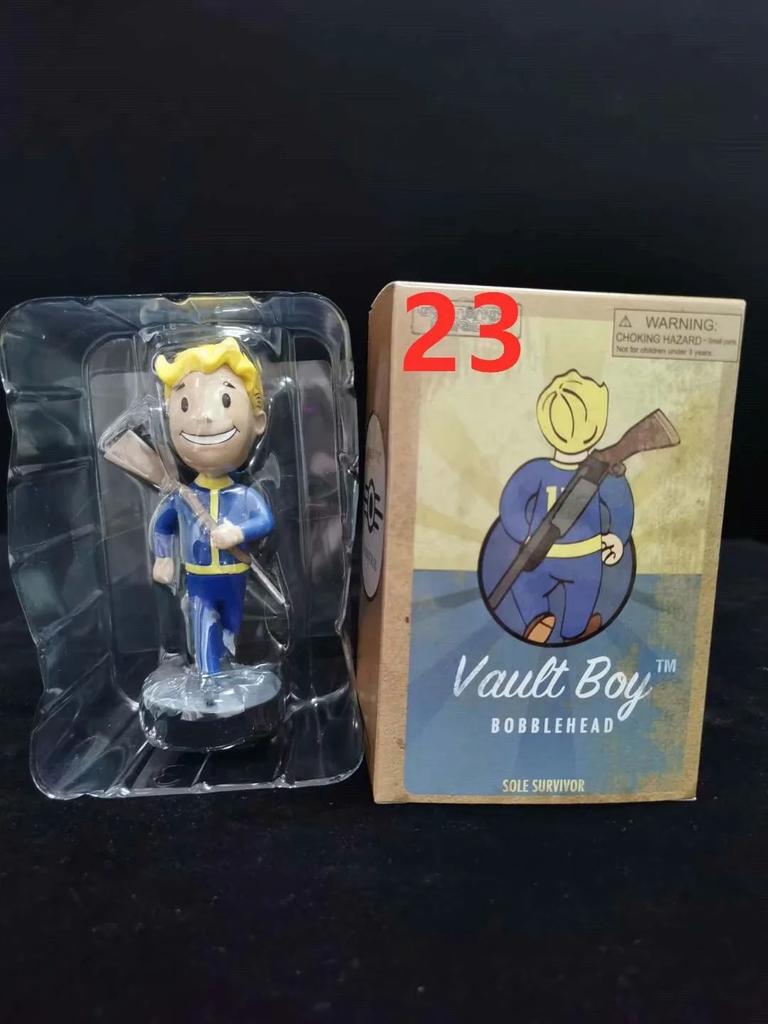 Fallout 4 Fallout 4 Поколение 7 Кукла с трясущейся головой Vault Boy Кукла в коробке