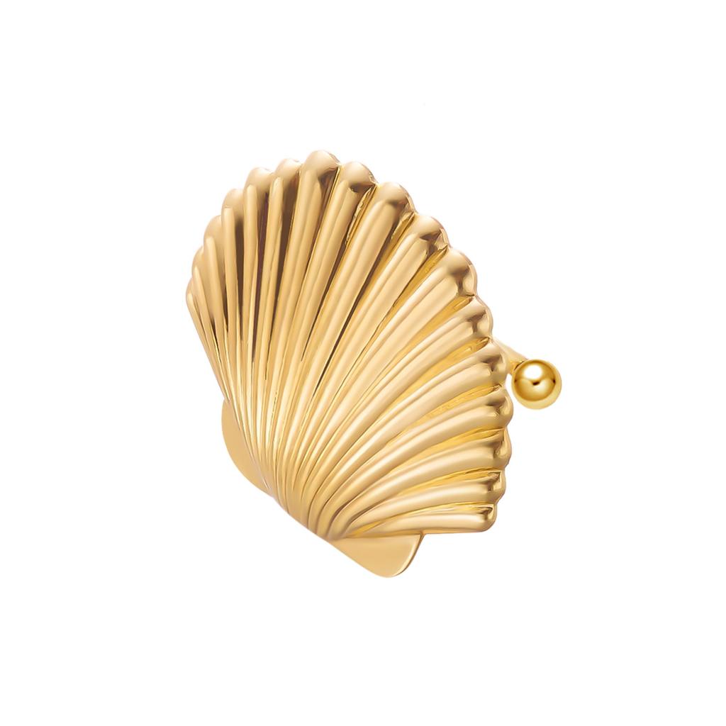 Gold Earrings for Women Gold Studs Earrings for Women Stud Earring for Womens Studs Realistic Texture Stud Earring for Womens 23.5mm