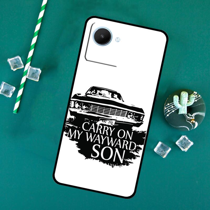 Сверхъестественное CARRY ON WAYWARD SONS Для Realme GT7 Pro 15 14 10 11 12 13 Pro Plus C67 C65 C63 C61 C55 C53 C51 C35 C75 C71 Чехол