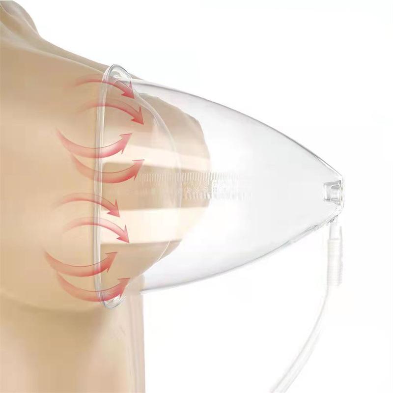 Breast Enhancement & Care Massager with Hip Lifting Cup (21CM/25CM)