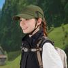 Quick-dry Women Baseball Cap for Surfing Sports Summer Sun Hats Outdoor Travel Men Riding Cap with Hideable Windproof Rope