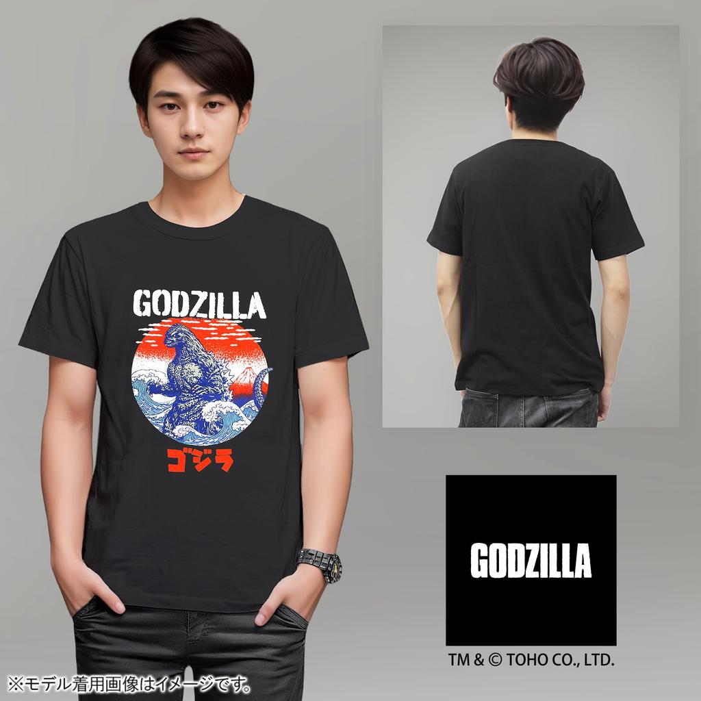 Футболка Fineplus Godzilla, с коротким рукавом, с принтом постера Кинг Гидоры, в японском стиле, с дизайном цветущей сакуры, атрибутика с персонажем
