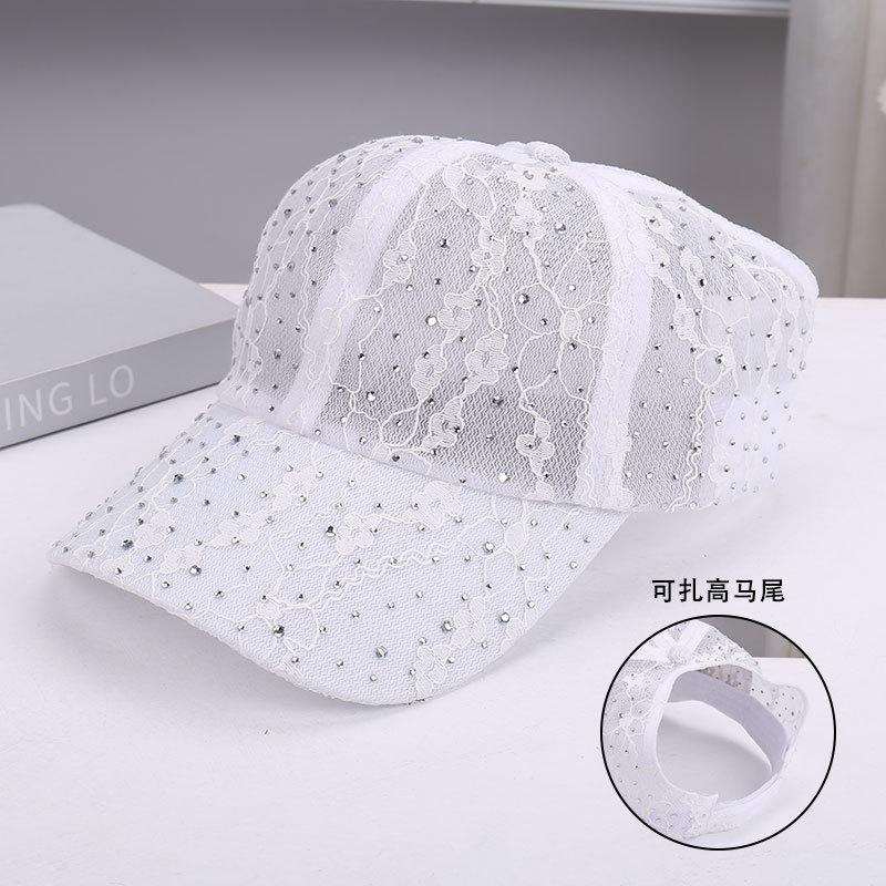 New Hot Diamond Fashion Light Breathable Comfortable Baseball Cap Outdoor Travel Sports Simple Versatile Sun Cap