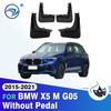 Для 2015 2016 2017 2018 BMW X5 M G05 Без педали Брызговики Защитные щитки Защитные накладки Брызговики Автомобильные аксессуары