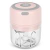 Electric Garlic Chopper, Rechargeable Mini Chopper, Powerful Small Food Processor, Wireless Food Chopper for Ginger