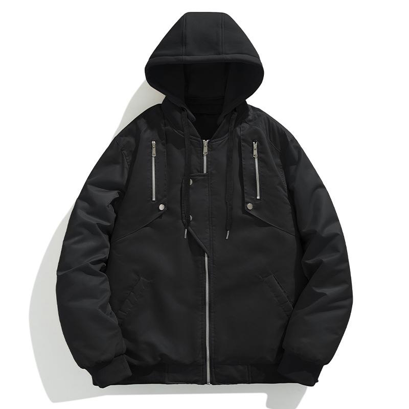 Американская уличная куртка-косуха мужская осенне-зимняя повседневная бейсбольная форма ретро пилот парная куртка