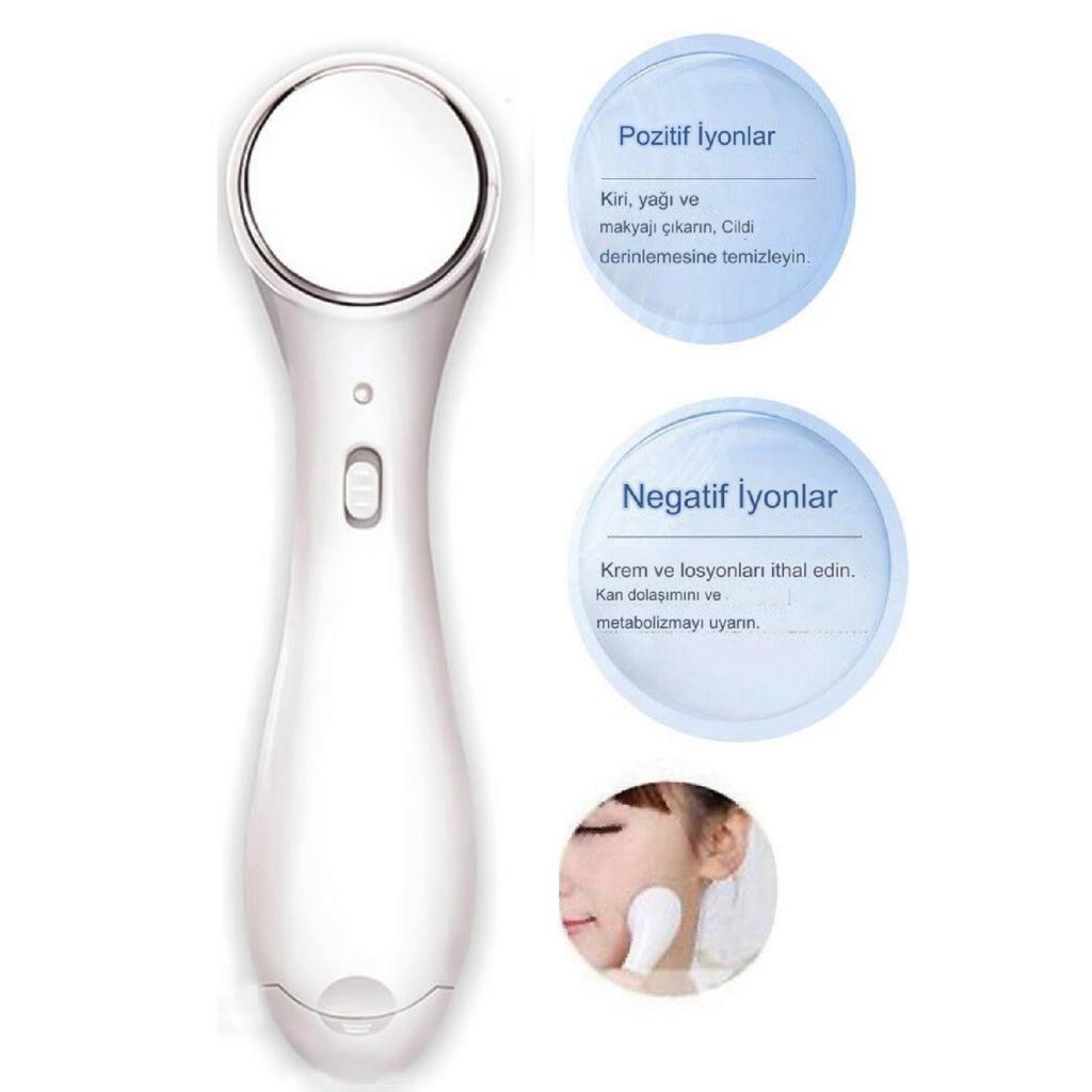 Мини-ионный массажер под глазами, вибрационный массажер для лица против морщин, обновление кожи на батарейках