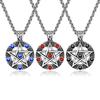 European and American Retro Devil Satan Logo Pentagram Pendant Necklace Accessories