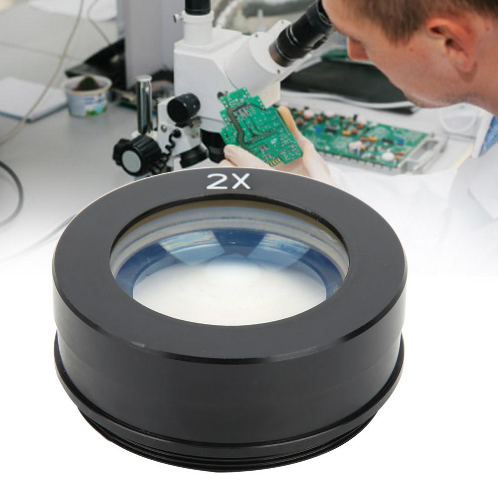 2.0X Industrial Microscope Camera Zoom C Mount Lens Industrial Microscope Parts Fittings