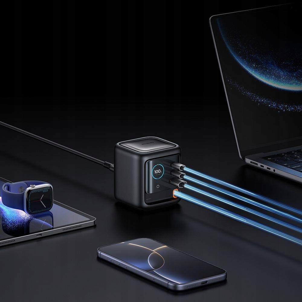Mcdodo Szybka Ładowarka Z Wbudowanym Kablem Zasilacz 4X Usb-C Usb-A 100W