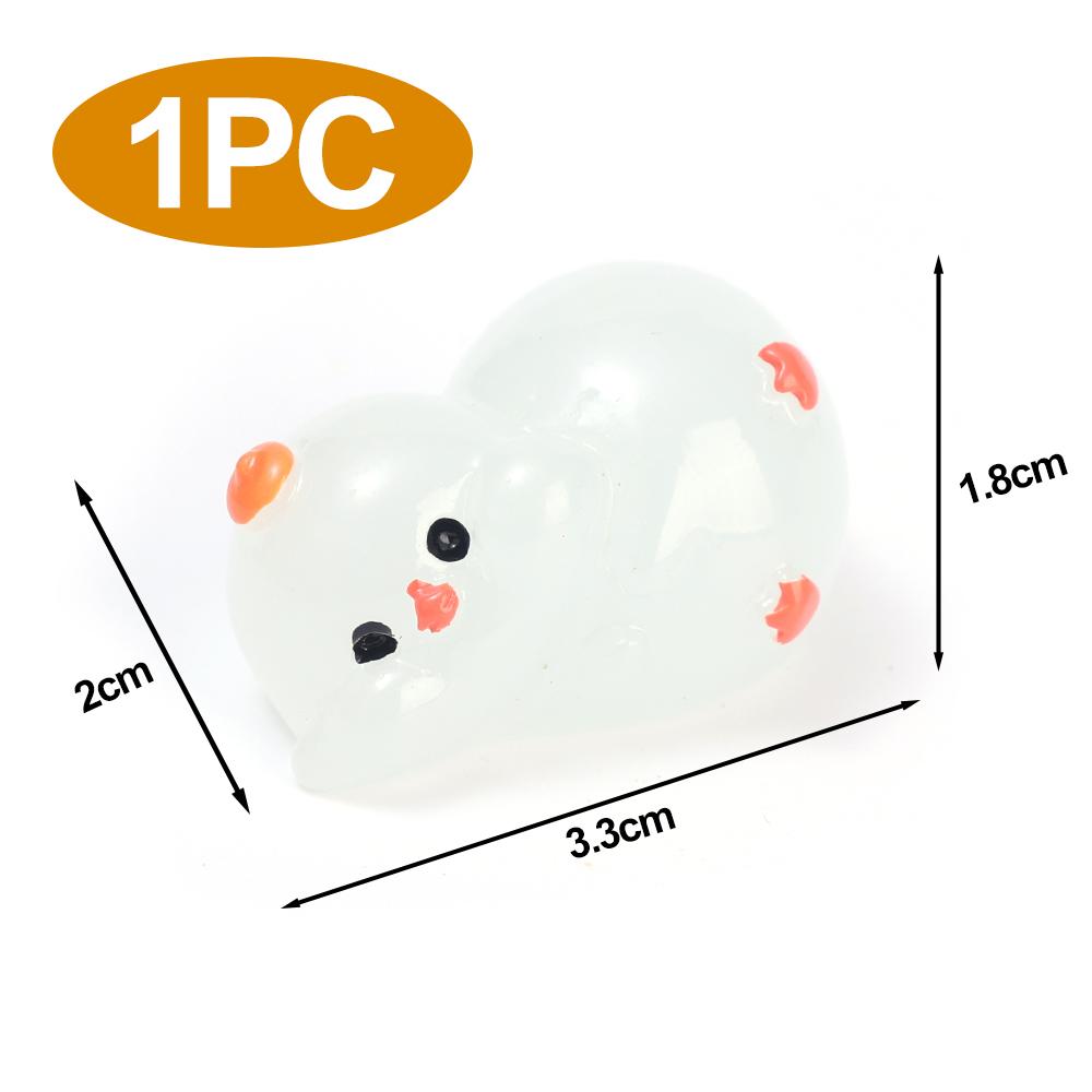 New Luminous Cute Duck Car Ornaments Auto Centre Console Dashboard Mirror Decorations DIY Garden Micro Landscape Accessories