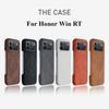 Для Honor Win RT Безрамочный Бизнес Чехол из Натуральной Кожи Ягненка Для Huawei Honor Win RT Магнитная Беспроводная Зарядка Противоударный Чехол