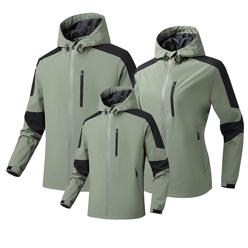 Men's & Women's Waterproof Windproof Winter Outdoor Mountaineering Jacket - Couple Style Single-Layer Shell