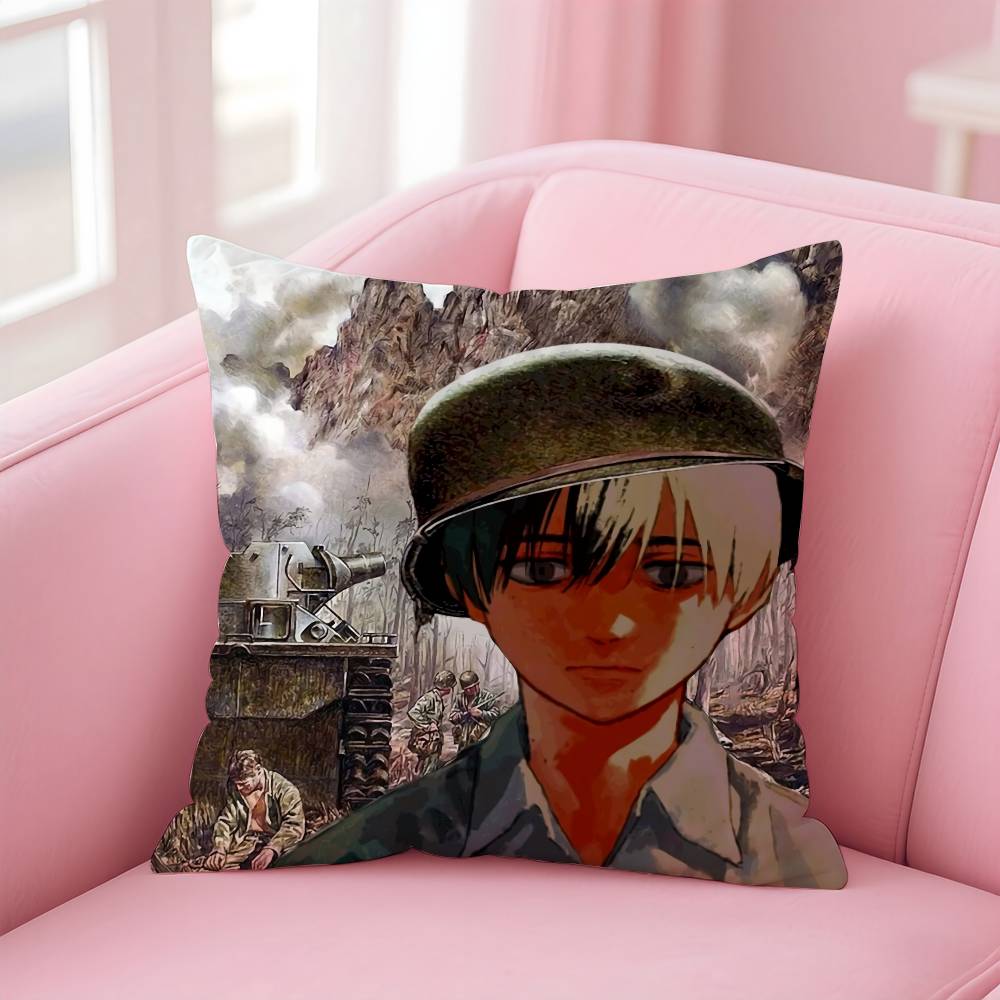 The Summer Hikaru Died Anime Pillow Case Safe Custom Photo Pillow, Anti-fade Brushed Fleece Cushion, Maternal & Infant Safe.