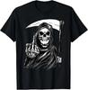 Grim Reaper Angel Of Death Cool Scythe Dead Mower Gift Idea T-Shirt
