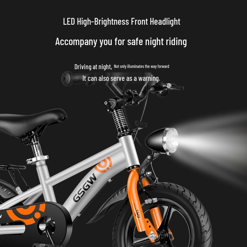 Детский велосипед для возраста 3-9 лет - Педальный велосипед для мальчиков и девочек