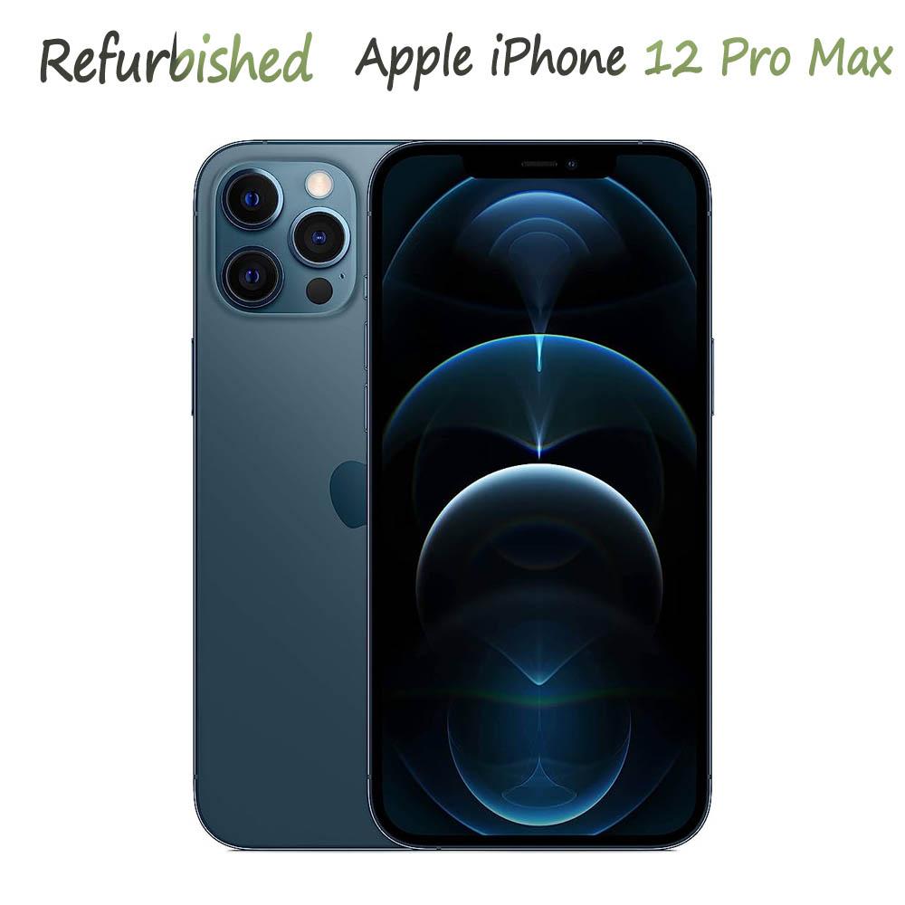 Восстановленный оригинальный Apple Apple iPhone 12 Pro Max 6 ГБ ОЗУ 128 ГБ/256 ГБ ПЗУ Мобильный телефон с SIM + eSIM