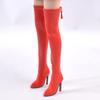Figure with TBLeague Regular Size Sexy Beauty Red High Heel Long Boots for Women Head and Clothes Not [TOYBARJAPAN] 1/6 Accessories/Compatible Body,