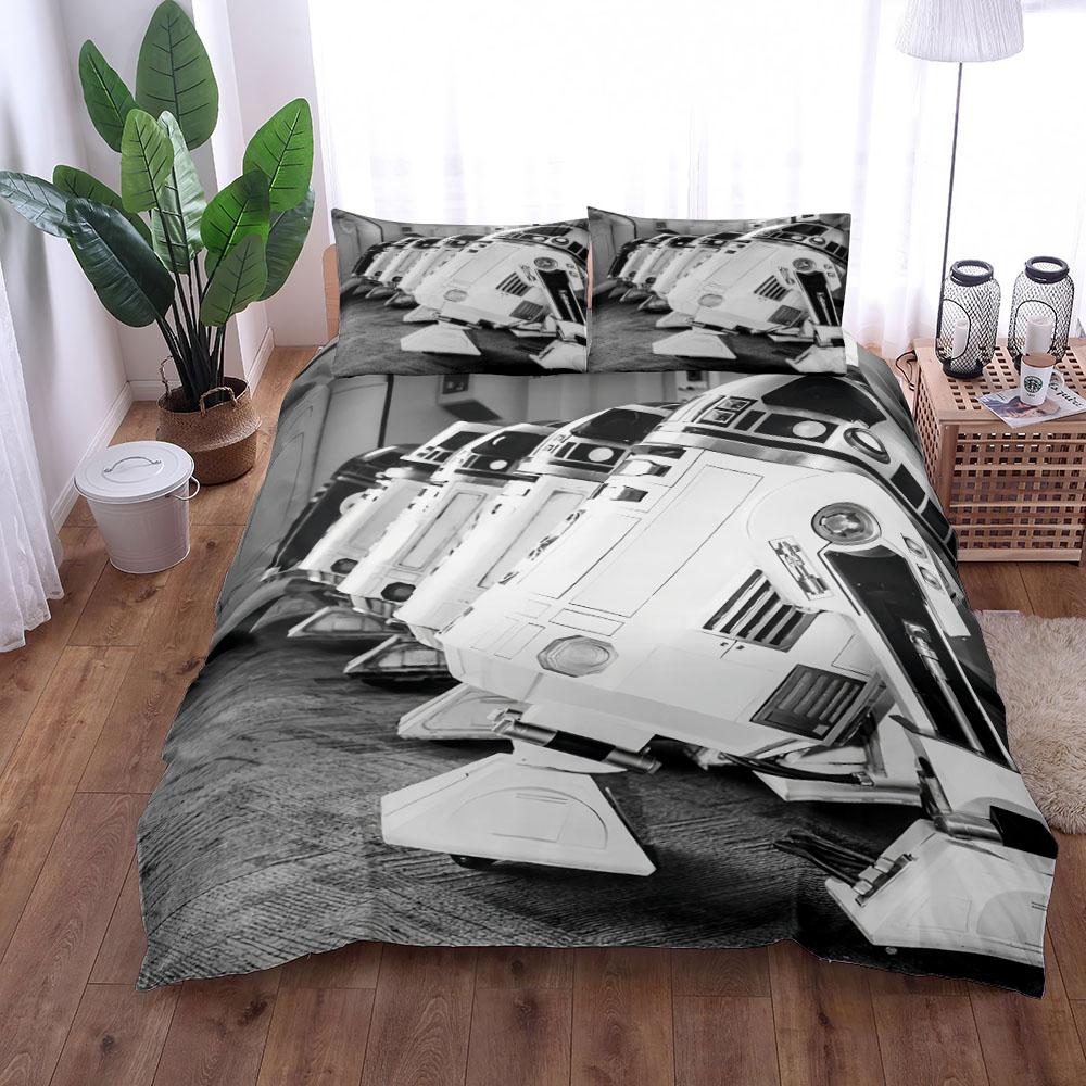 Комплект постельного белья Spooky Ufo Halloween Duvet Cover Set King Queen Double Full Twin Single Size
