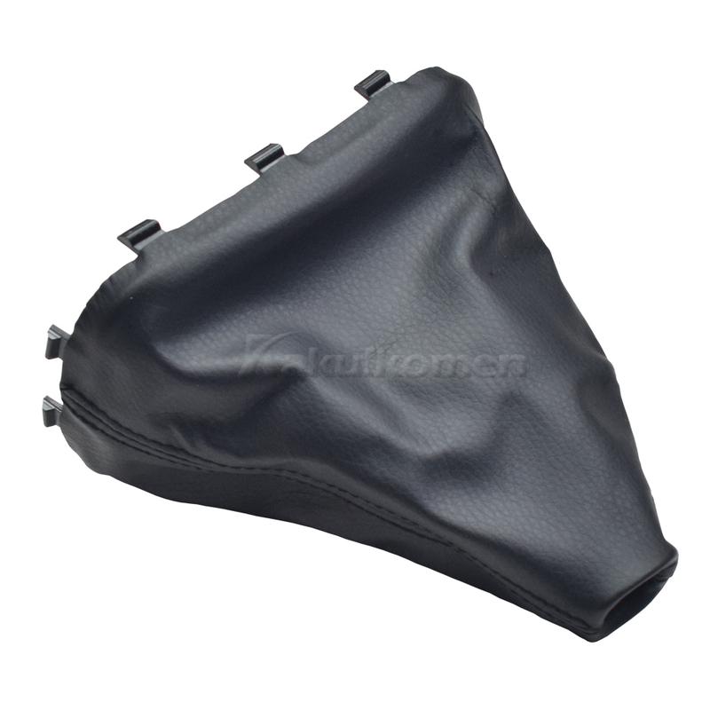 Car Automatic AT Leather Gear Shift Knob Dust-Boot Cover for KIA Forte Koup 2009 - 2013 846401M500WK Car Styling Accessories