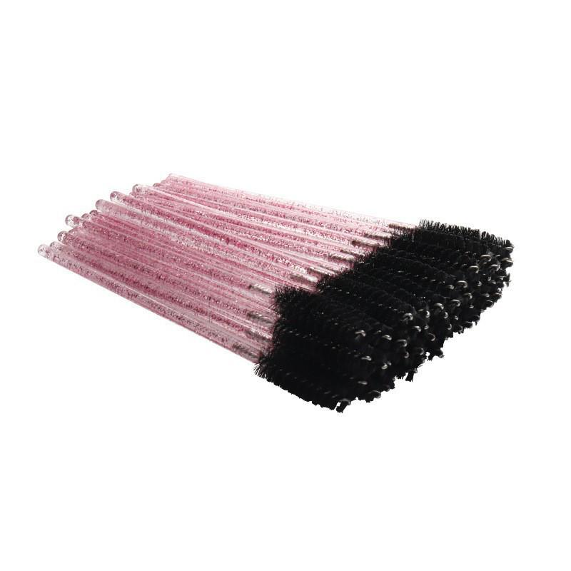 Disposable Crystal Rod Eyelash Extensions Brush - Spiral Curl Comb