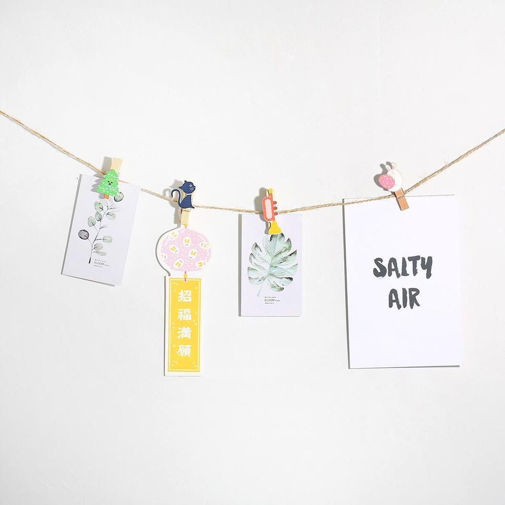 Smalll Size Mini Wooden Clips Wedding Party Wooden Clip Coloful Clips Photo Clips for Sheets Clothespin Craft Decor Clips Pegs