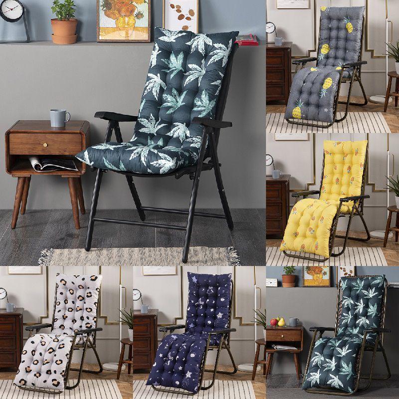 Stylish Leaves Starry High Back Chair Cushion Designed For Enhanced Comfort On Garden Furniture