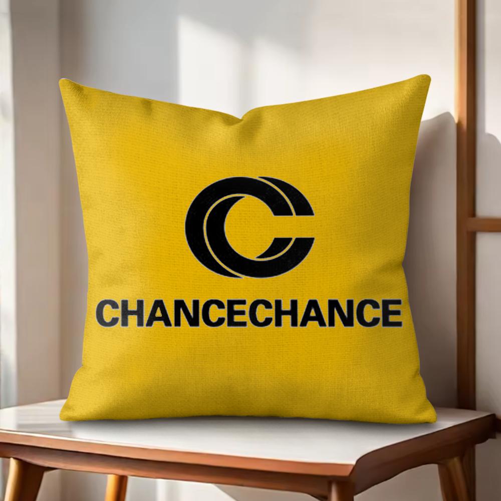 Brand Design CChancechance Cushion Cover Natural Linen Organic Fabric DoubleSided Printing Couch Pillow Covers Home Decor