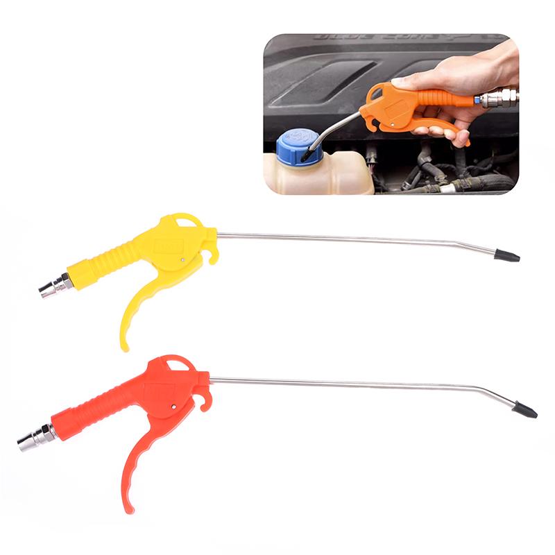 1Pc Pneumatic Hardware Tool High Pressure Dust Removal Gun Blowing Air Soot Blowing Gun Air Pump Extended Nozzles