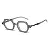 Vintage Polygon Optical Frames Men  Fashion Blue Light Blocking Glasses Women Trendy Luxury Brand Design Eyeglasses