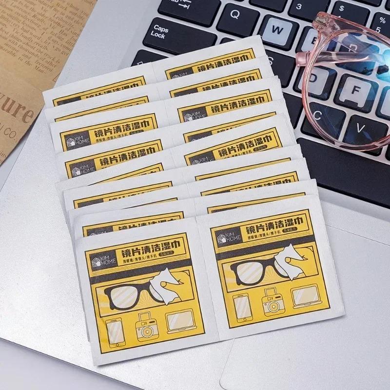 100 шт., высококачественная салфетка для чистки очков, салфетка для чистки очков, салфетки для чистки экрана телефона, оптовая продажа