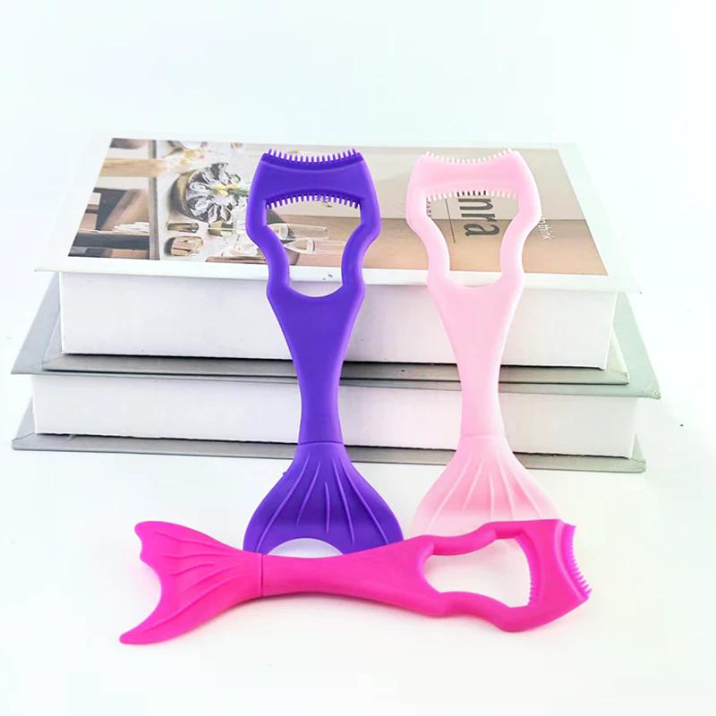 Силиконовый щиток для туши Mermaid Extension Аппликатор Защита Съемные Инструменты для теней и ресниц Для женщин Девочек Новичков