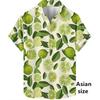 Summer Lemon Fruit Pattern Shirt Men Women 3D Printed Hawaiian Shirt Unisex Casual Vacation Beach Button Lapel Y2k Trendy Blouse