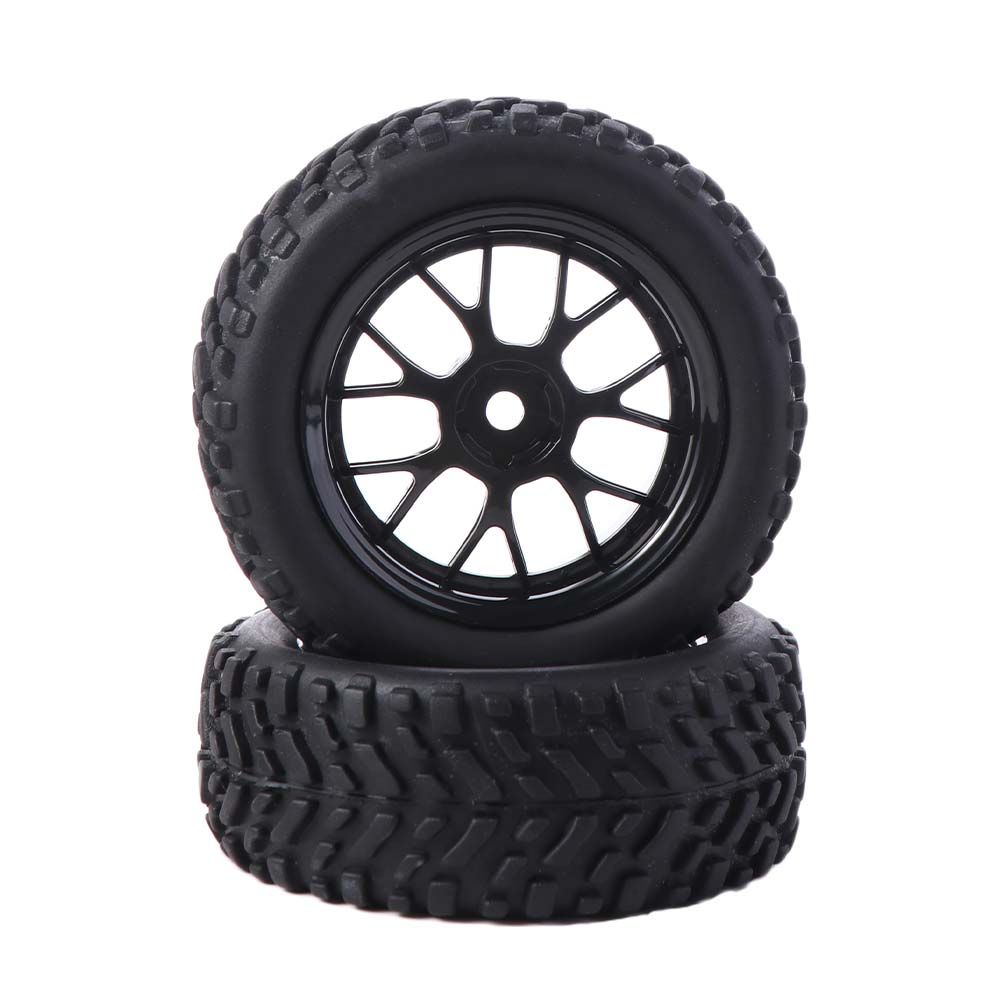 Rubber Rally RC Car Wheel 124019 MN90 Climbing Car Wheel Rim Children 75mm Tires Wheel  Kids Toy