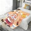 Anime H-Himouto! Umaru-chan Throw Lightweight 240g Flannel Blanket Soft Skin-friendly for Summer Cooling