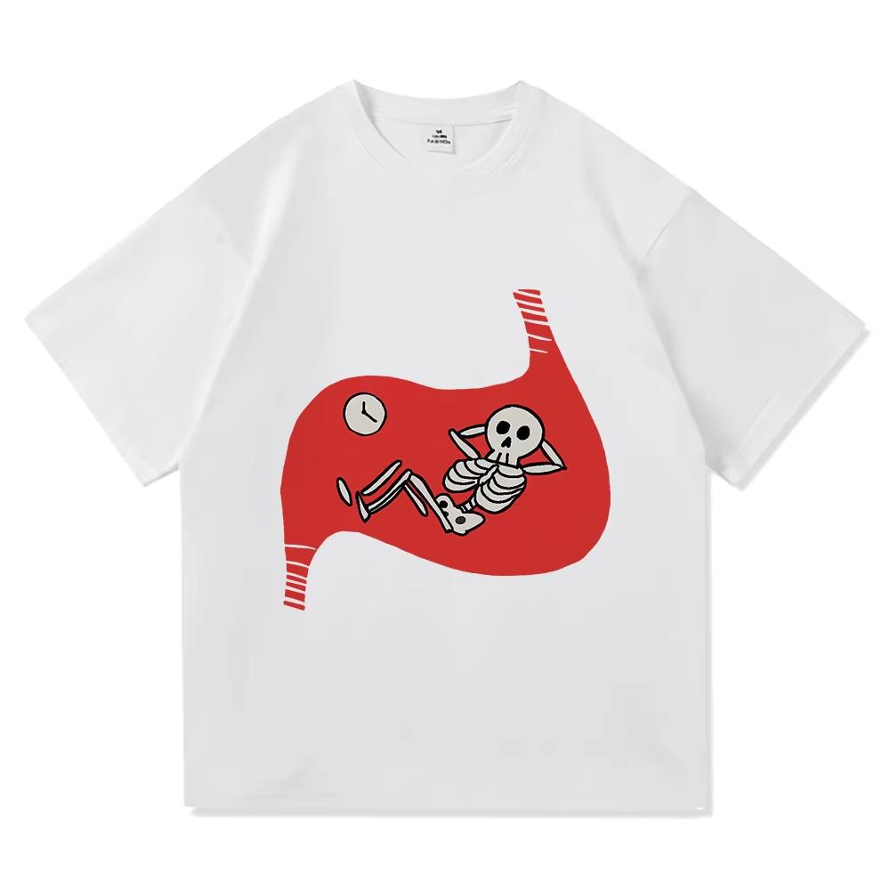 Vintage Washed Delicious in Dungeon Dungeon Meshi Laios Touden Falin Anime Printed Cotton T-shirt Men Women Tee Summer Casual Fashion Clothing Tops