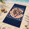 Микрофибровое пляжное полотенце Chicago Bears, быстросохнущее, не оставляющее песка, легкое, для путешествий, плавания, кемпинга