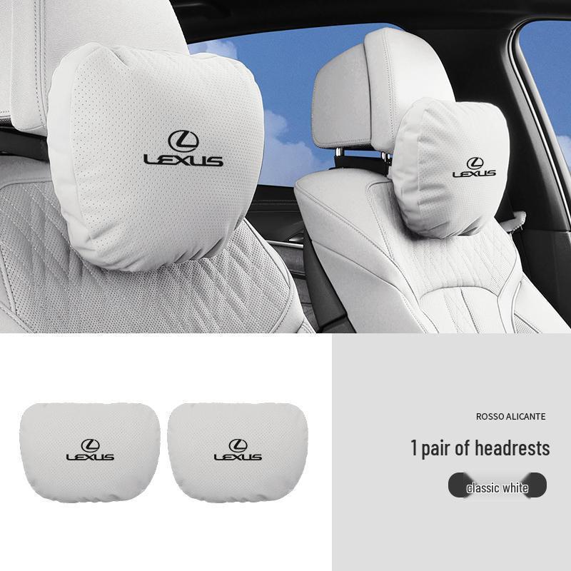 Совместимо с сиденьями, подголовниками и поясничной поддержкой Lexus из замши (ES200, NX260, UX, RX300).