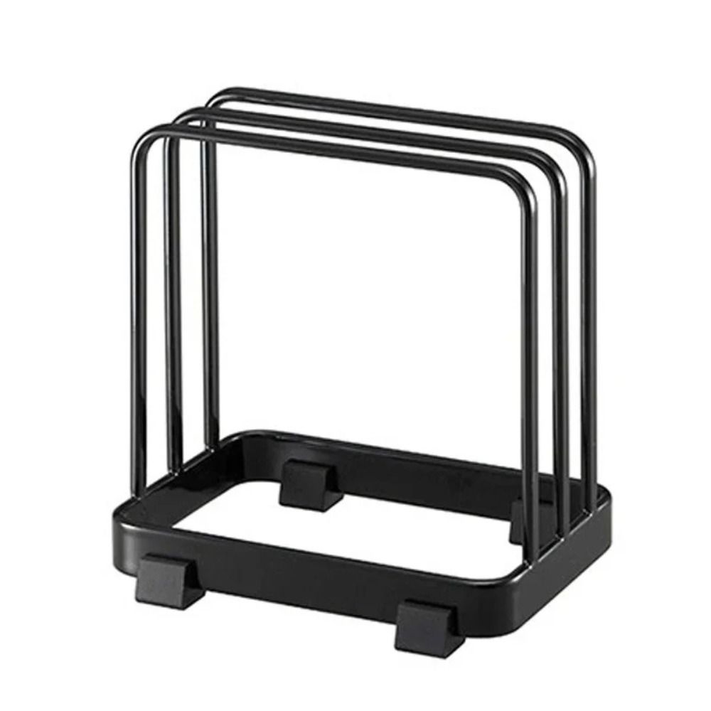 Black/White Vertical Finishing Storage Drain Tray Stainless Steels Dish Drying Shelf for Kitchen