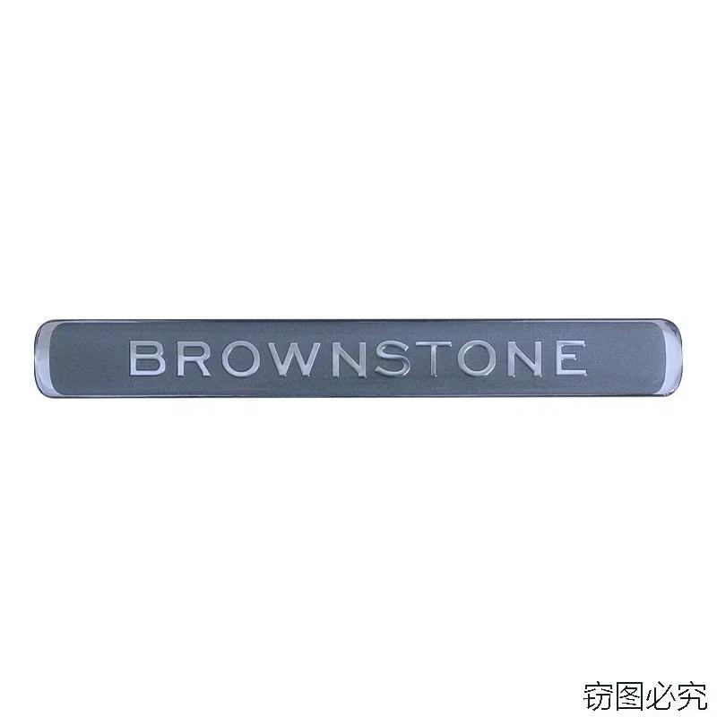 wvkzl2 Car Sticker Executive Black White Emblem 60th Anniversary Badge Decal for Toyota Tundra Corolla Prado Brownstone Limited Edition
