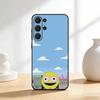 Чехол для телефона S-Smiling F-Friends Pim Charlie для Samsung S26,S25,24,23,22,30,21,10,9,Ultra,Plus,Lite,FE Мягкий черный чехол